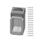 Šamotová komora komplet KV DYNAMIC 3G 38.50.01  